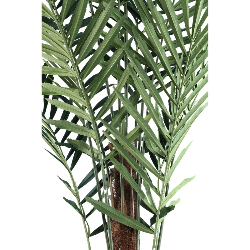 Künstliche große Palme XL, Deko-Palme grün, Kunstpflanze Palme grün, Höhe 260 cm