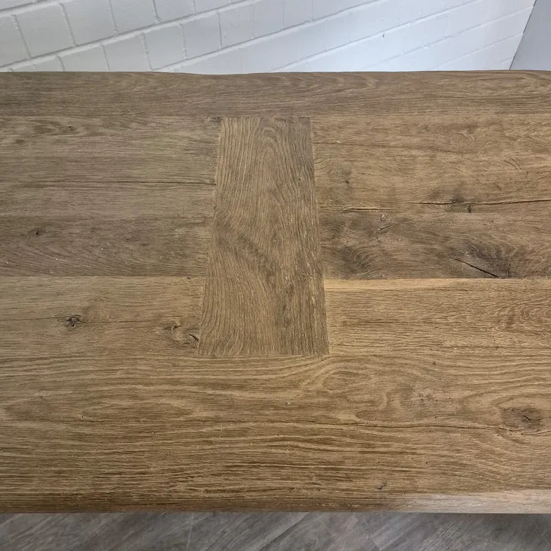 Bartisch Alteiche, Stehtisch Eiche, Länge 230 cm