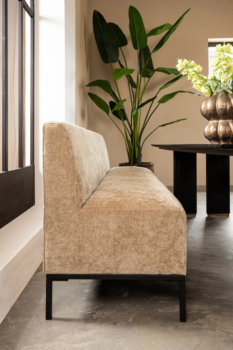 Sitzbank creme, Sitzbank creme, Länge 200 cm