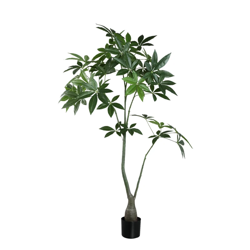 Künstlicher Baum grün, Deko-Kunstpflanze grün, Höhe 150 cm