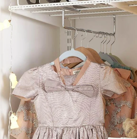Elfa Kleiderbügelhalter T: 40 Silber