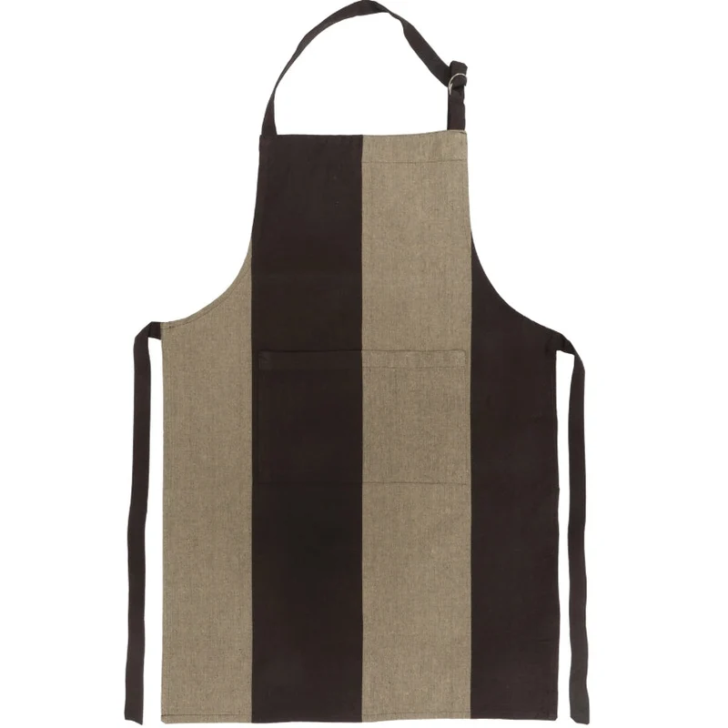 Schürze aus recycelter Baumwollmischung mit Taschen - Gustav Ovland Cultra braun/Erde