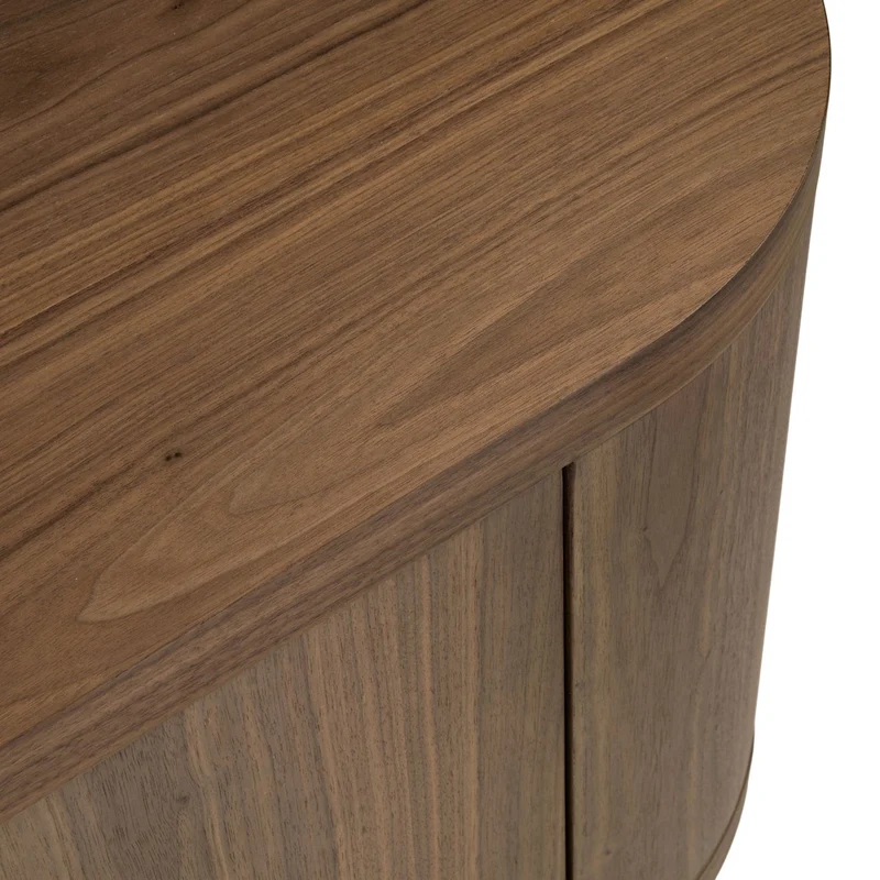 TV Schrank Walnuss braun, Fernsehschrank braun, Breite 200 cm