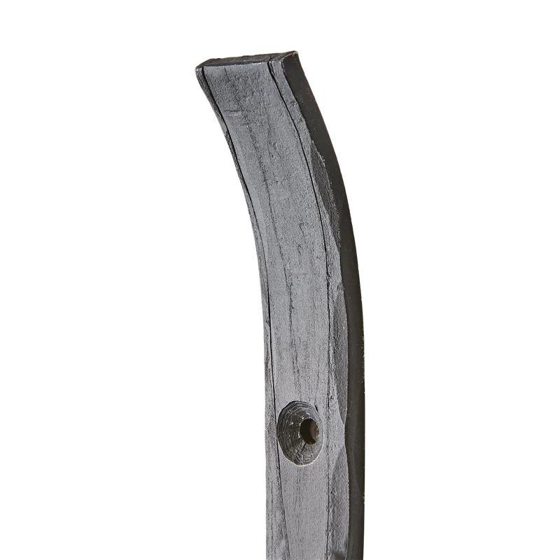 Wandkerzenhalter in Schwarz Eisen 60 cm für Haus und Orangerie