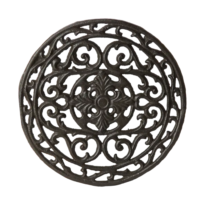 Topfuntersetzer aus Gusseisen mit Ornament - Frej