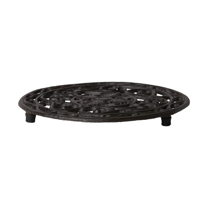 Topfuntersetzer aus Gusseisen mit Ornament - Frej