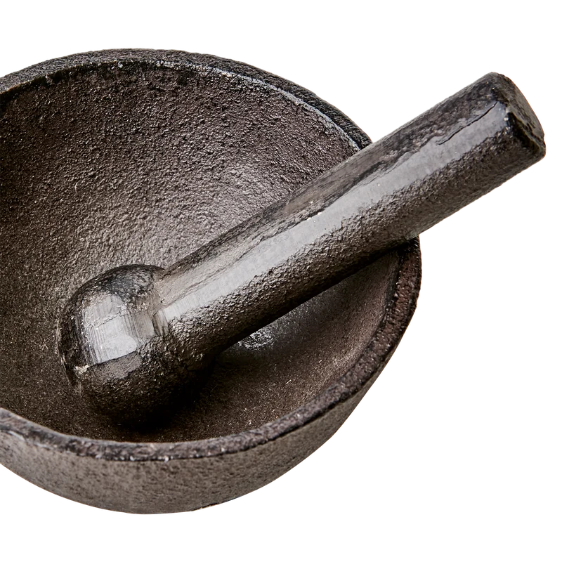 Dekorativ mortel i gjutjärn - Frej