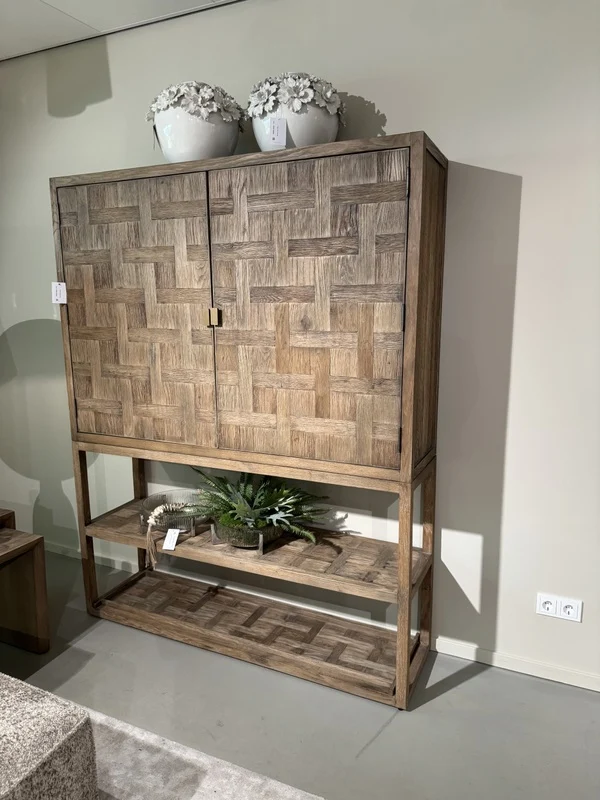 Wohnzimmerschrank Eiche, Schrank Eiche, Breite 150 cm