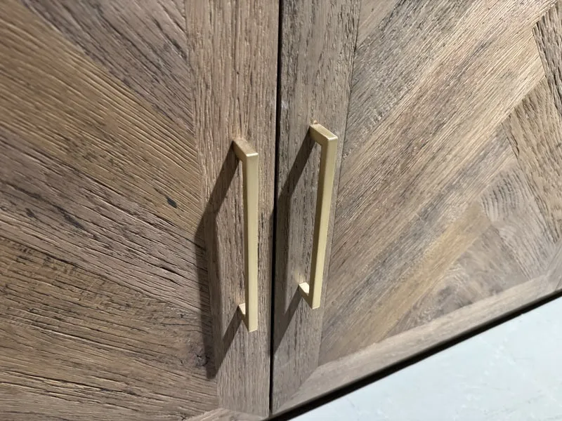 Fernsehschrank Eiche, TV-Schrank Eiche, Breite 210 cm