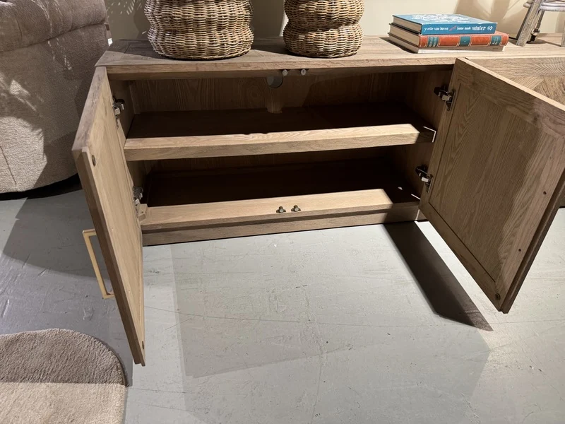 Fernsehschrank Eiche, TV-Schrank Eiche, Breite 210 cm