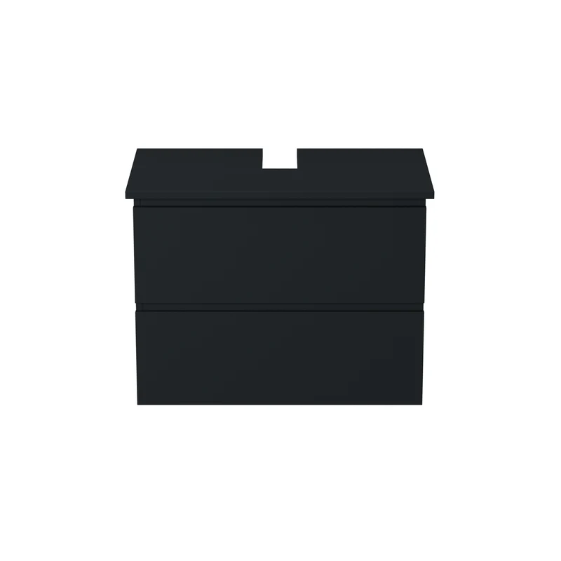 Garlivo Waschbeckenunterschrank GLB-80 Anthrazit mit Schubladen