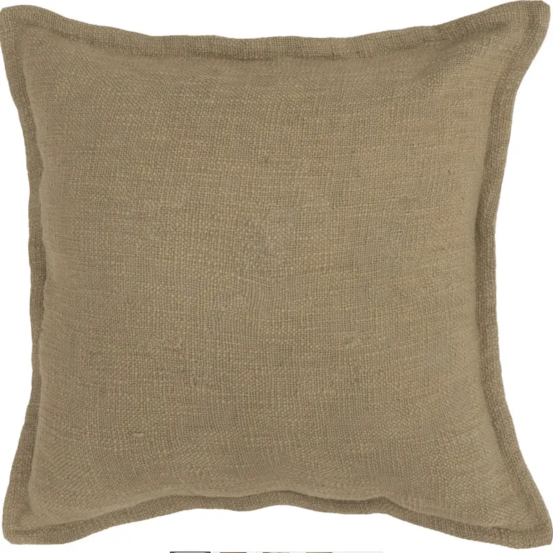 Kissenbezug aus Baumwolle 50 x 50 cm - Gustav Ovland Romano beige/Schilf