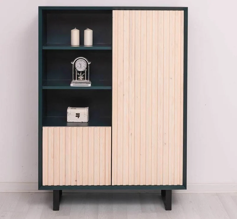 Wohnzimmerschrank aus Massivholz | Highboard in verschiedenen Farben
