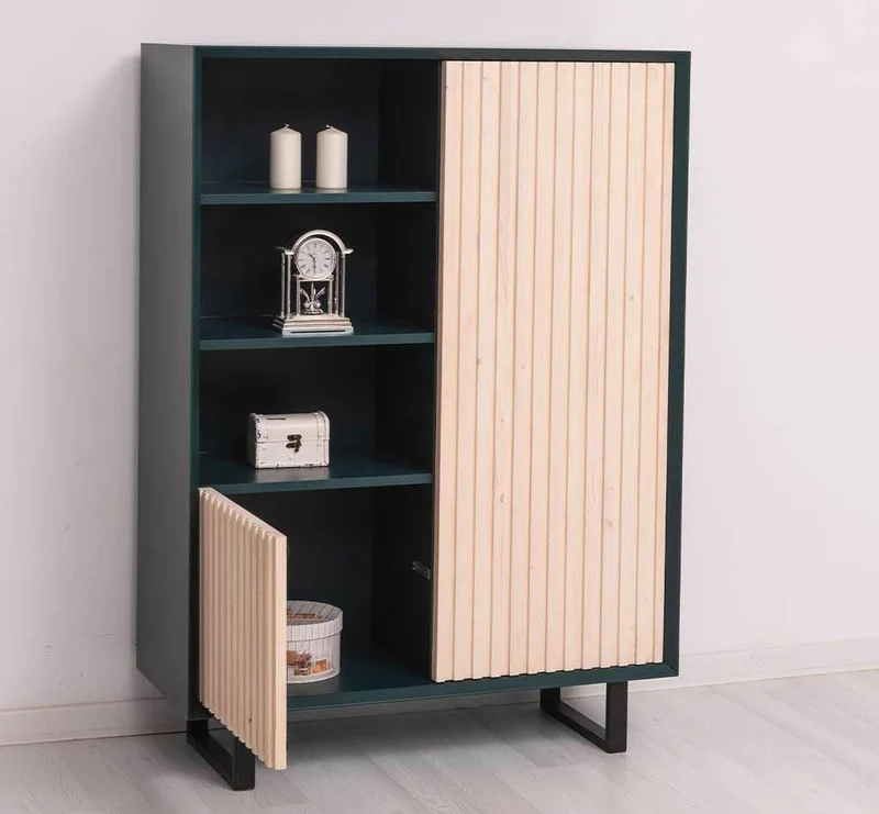 Wohnzimmerschrank aus Massivholz | Highboard in verschiedenen Farben