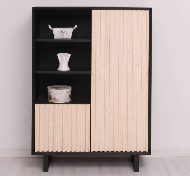 Wohnzimmerschrank aus Massivholz | Highboard in verschiedenen Farben
