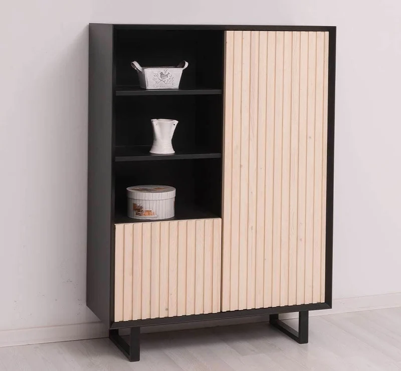 Wohnzimmerschrank aus Massivholz | Highboard in verschiedenen Farben