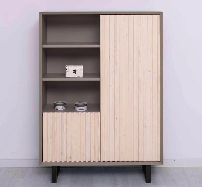 Wohnzimmerschrank aus Massivholz | Highboard in verschiedenen Farben