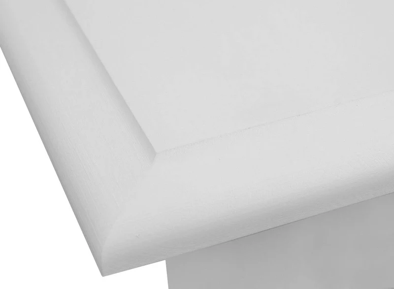 Kommode Belluno Elegante in Weiß | Sideboard mit 5 Schubladen