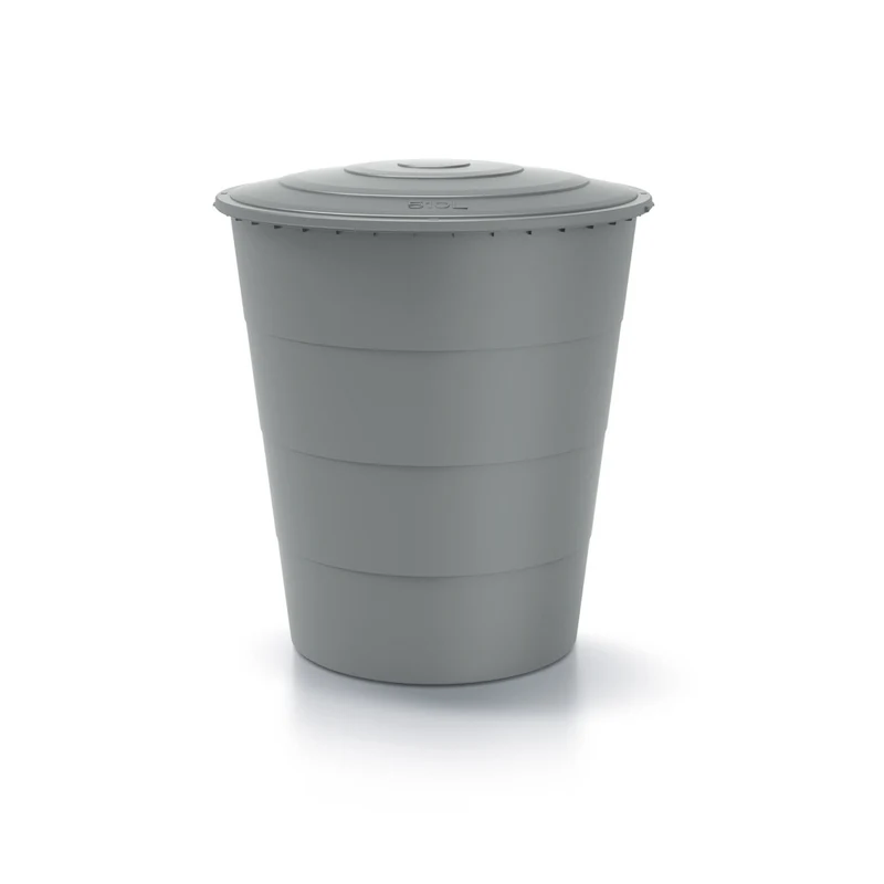 XXL Regentonne 'Smooth' mit Deckel 510 Liter Volumen (Farbe/Ausführung wählbar)
