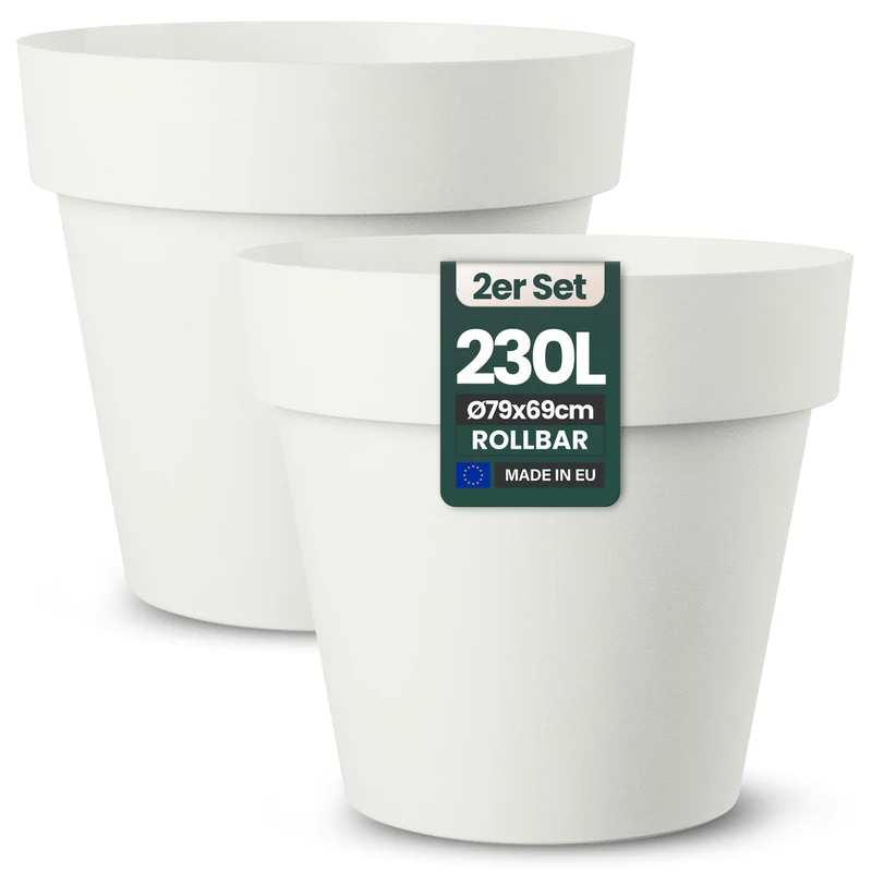 Rollbarer XL/XXL Pflanzkübel "LIKE" in verschiedenen Farben (wählbar)
