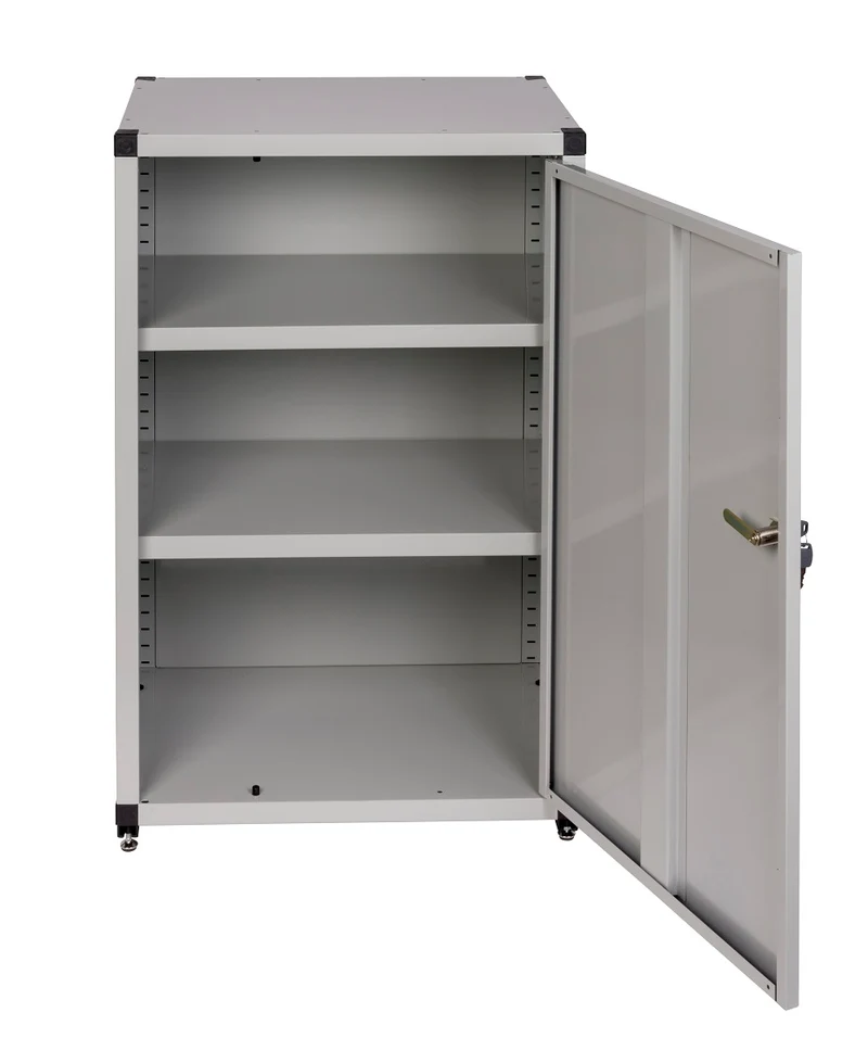 Metallschrank Werkstattschrank Lagerschrank "Mini 60" mit 2 Böden