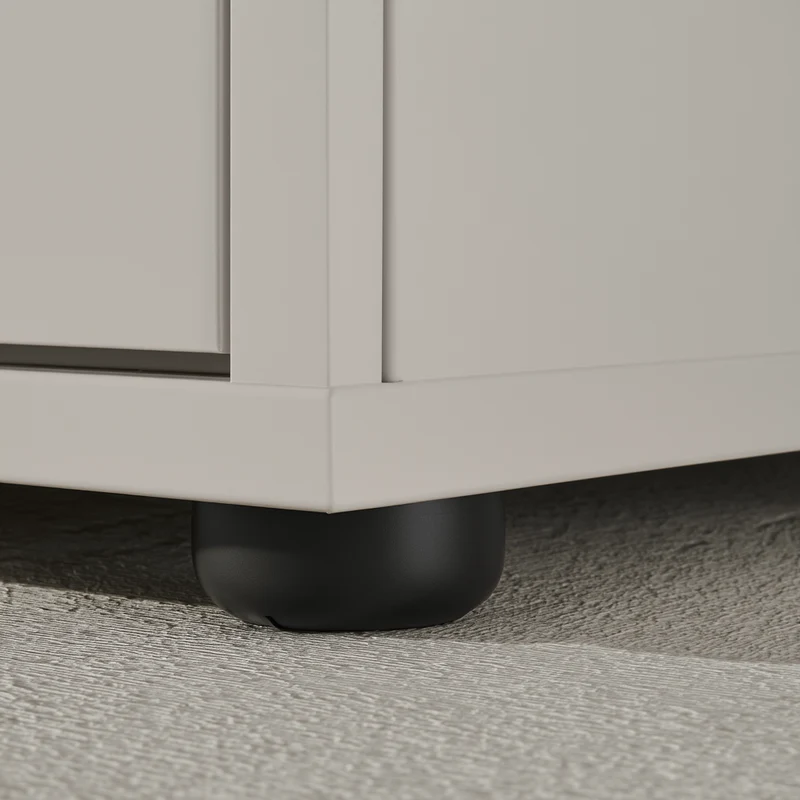 Waschbeckenunterschrank mit zwei Türen und Einlegeboden, Soft-Close