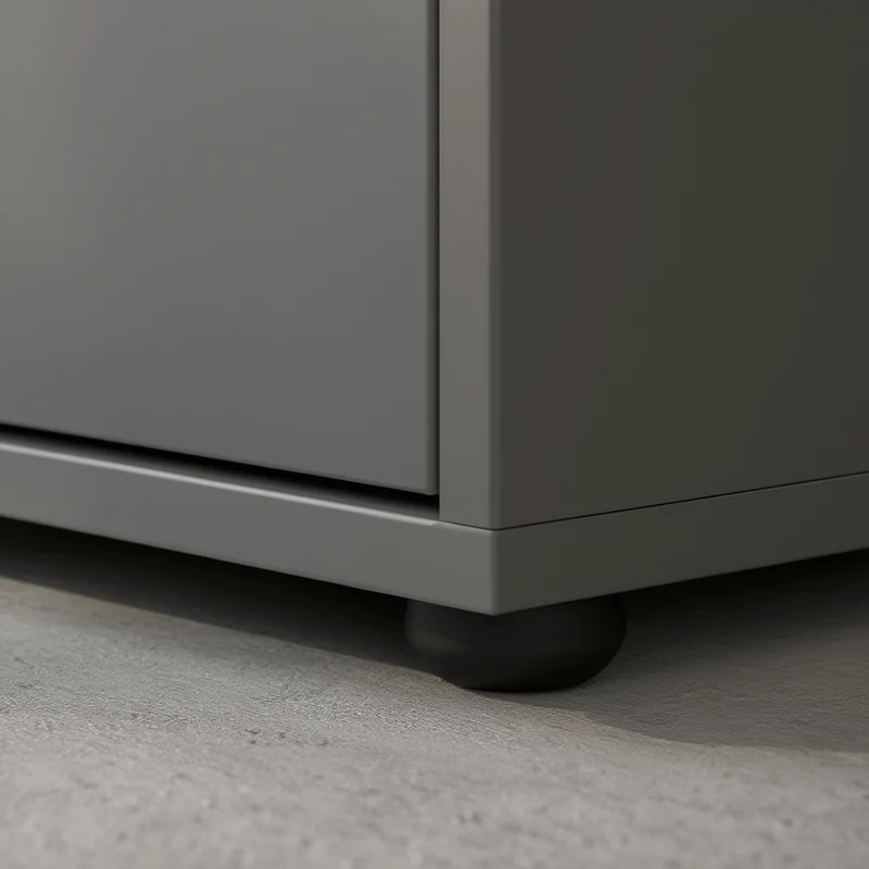 Waschbeckenunterschrank mit zwei Türen und Einlegeboden, Soft-Close