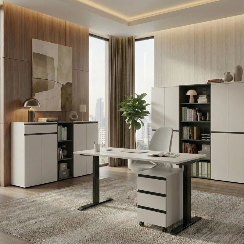 Rollcontainer 40x63 cm | Soft-Close & Mobil | Büro & Home Office