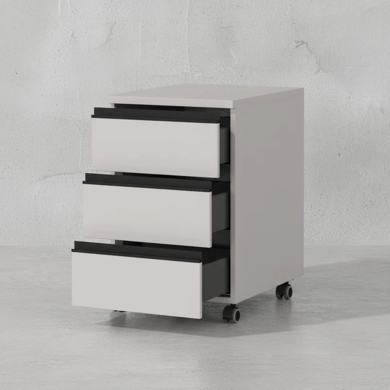 Rollcontainer 40x63 cm | Soft-Close & Mobil | Büro & Home Office