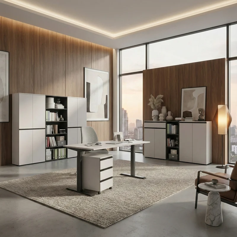 Rollcontainer 40x63 cm | Soft-Close & Mobil | Büro & Home Office