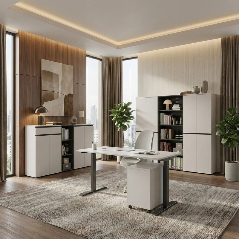 Rollcontainer 40x63 cm | Soft-Close & Mobil | Büro & Home Office