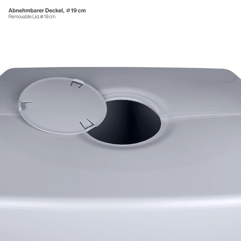 2 x XXL Wassertank "AQUA TOWER" (Glatte Optik) Wasserhahn und Verbindungsset (Volumen/Farbe wählbar)