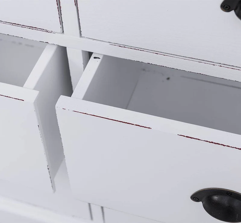 Kommode 100 aus Massivholz mit 6 Schubladen
