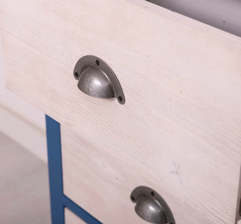 Kommode 100 aus Massivholz mit 6 Schubladen