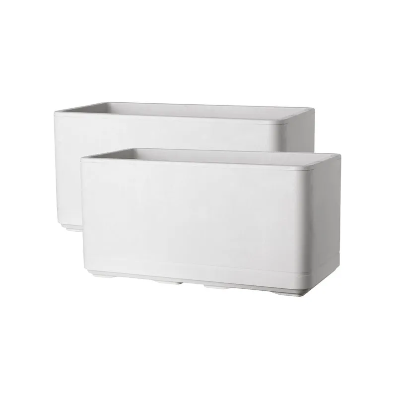 XL Pflanzkasten "Cosmo" mit Rollen und Wasserstandanzeige (Farbe/Größe wählbar)