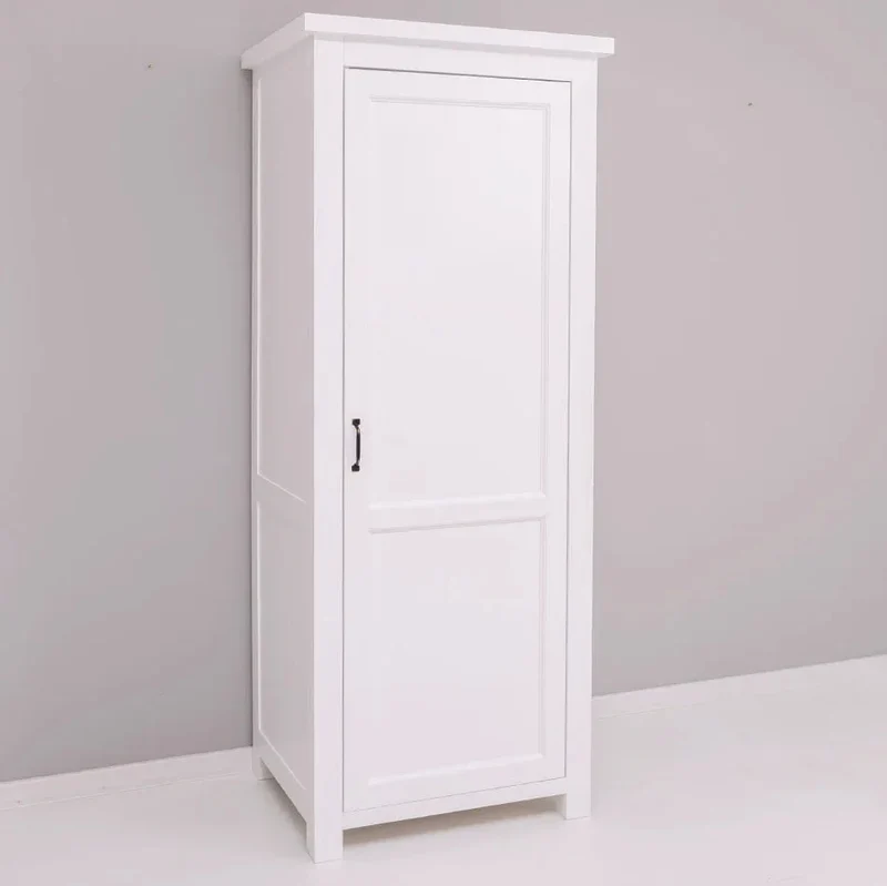 Einbauschrank für Kühlschrank aus Massivholz | Kühlumbauschrank für Kühl-Gefrierkombination