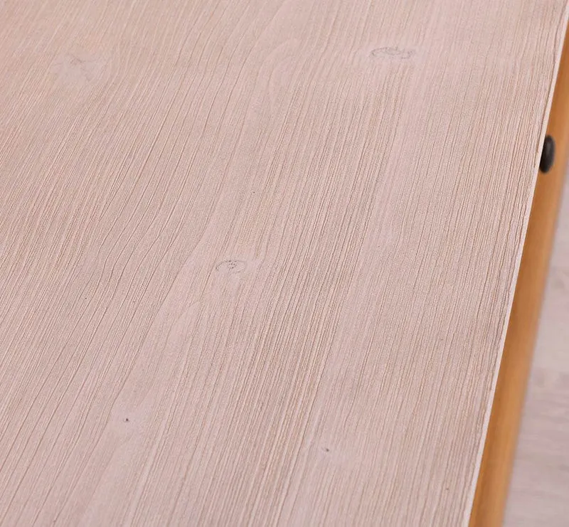 Garderobe aus Massivholz mit 6 Haken und 2 Staufächern - Holzkontrast