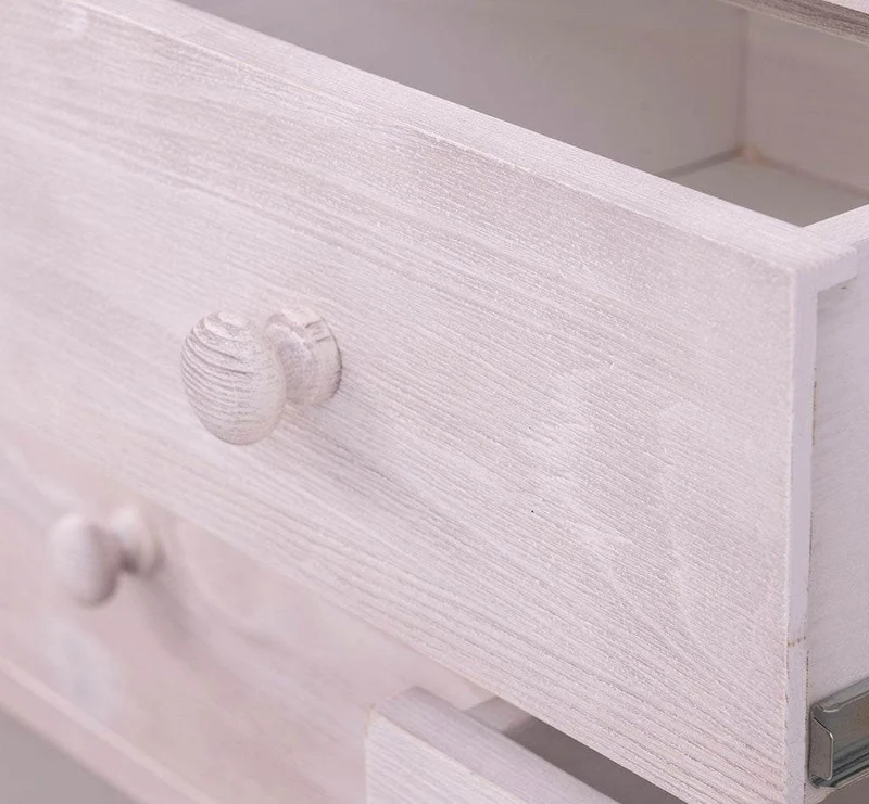 Kommode aus Massivholz | Sideboard mit 9 Schubladen