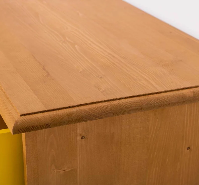 Landhauskommode aus Massivholz - Sideboard mit 5 Schubladen