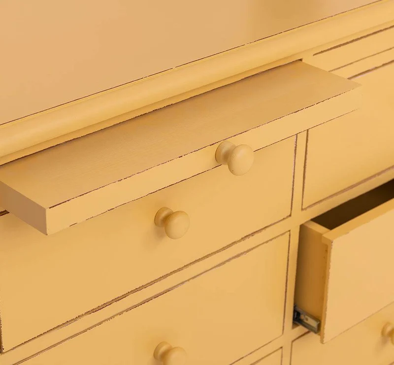 Große Landhauskommode mit neun Schubladen - Sideboard in verschiedenen Farben