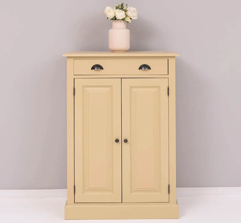 Landhaus Highboard aus Massivholz in verschiedenen Farben