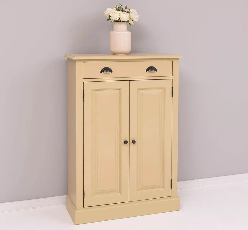 Landhaus Highboard aus Massivholz in verschiedenen Farben