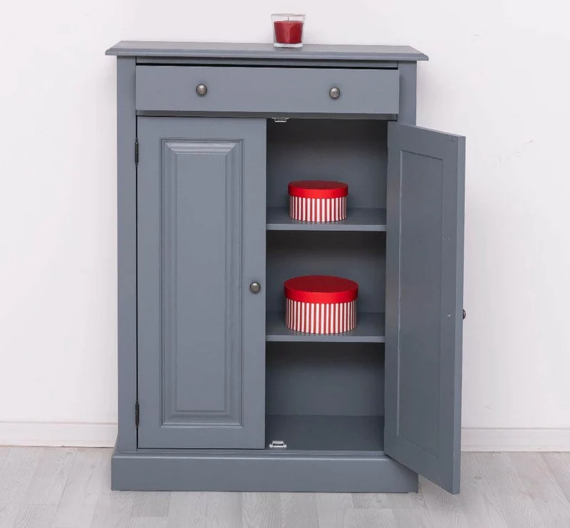 Landhaus Highboard aus Massivholz in verschiedenen Farben