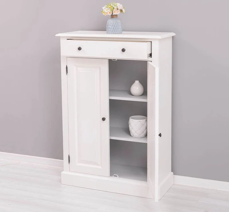 Landhaus Highboard aus Massivholz in verschiedenen Farben