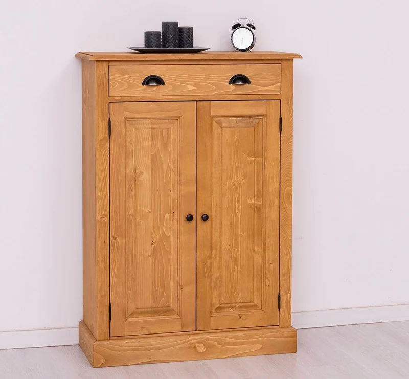 Landhaus Highboard aus Massivholz in verschiedenen Farben
