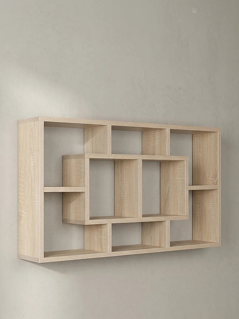 Wandregal MDF Melaminbeschichtet Modern