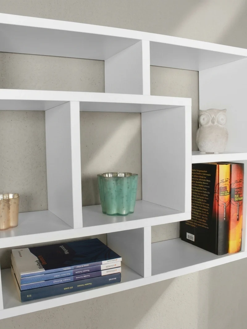 Wandregal MDF Melaminbeschichtet Modern