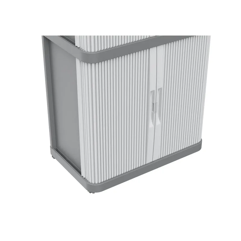 Rolladenschrank "Rolling Space" in Grau (Modelle wählbar)