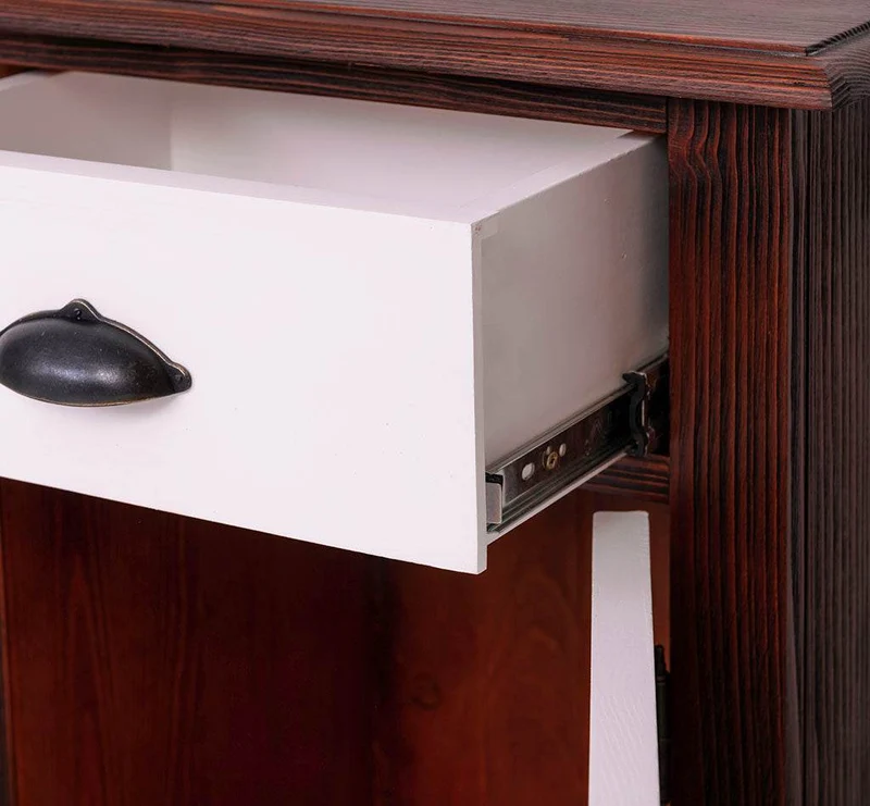 Landhauskommode aus Massivholz mit Schuhschrank - in verschiedenen Farben