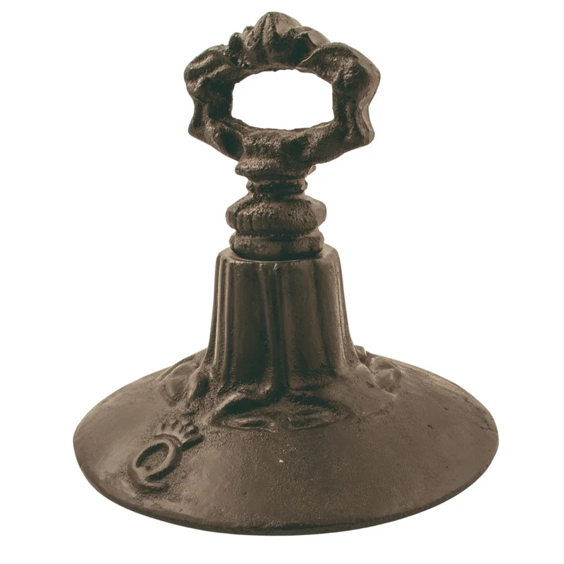Ornamentiert Türstopper aus Gusseisen 18 x 18 cm - Mikaela
